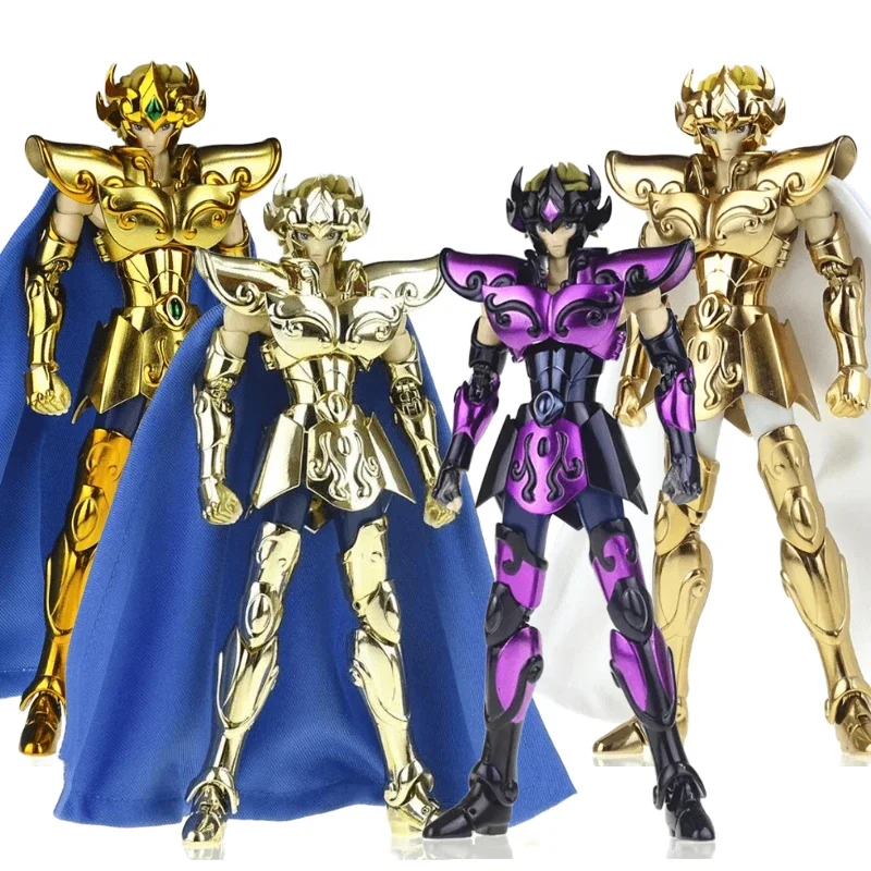 

In Stock JM.MST Saint Seiya Myth Cloth EXM Leo/Lion Aiolia 24K Hades/Dark Gold Knights of The Zodiac Action Figure Toys Gifts