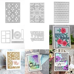 Płatek śniegu/diamenty/serca pokrywa metalowe wykrojniki, wytłaczanie Diecut dla majsterkowiczów tworzenie kartek Scrapbooking rzemiosło albumu fotograficznego