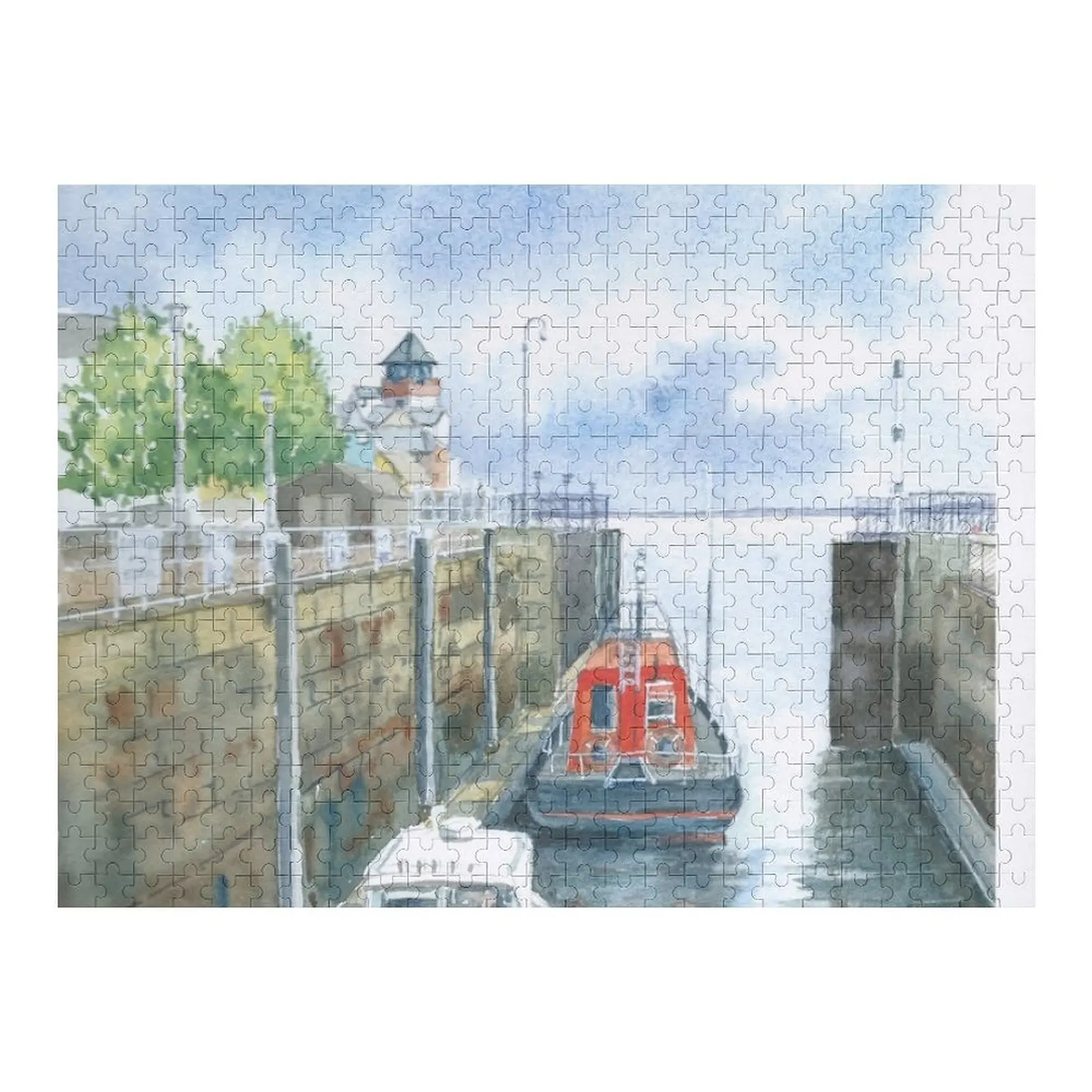 

Пазл Leaving Portishead Marina, индивидуальные подарки для детей, пазл на заказ