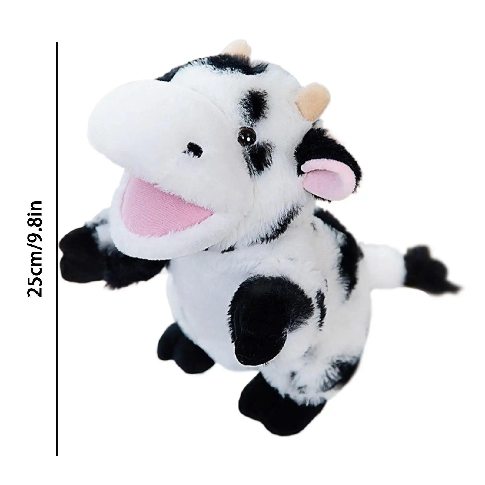 หุ่นมือสำหรับผู้ใหญ่ นุ่มน่ารัก ของเล่นเสริมพัฒนาการแบบอินเทอร์แอคทีฟ ตุ๊กตาสัตว์สำหรับเด็ก เด็กชาย เด็กหญิง ครอบครัว เพื่อน