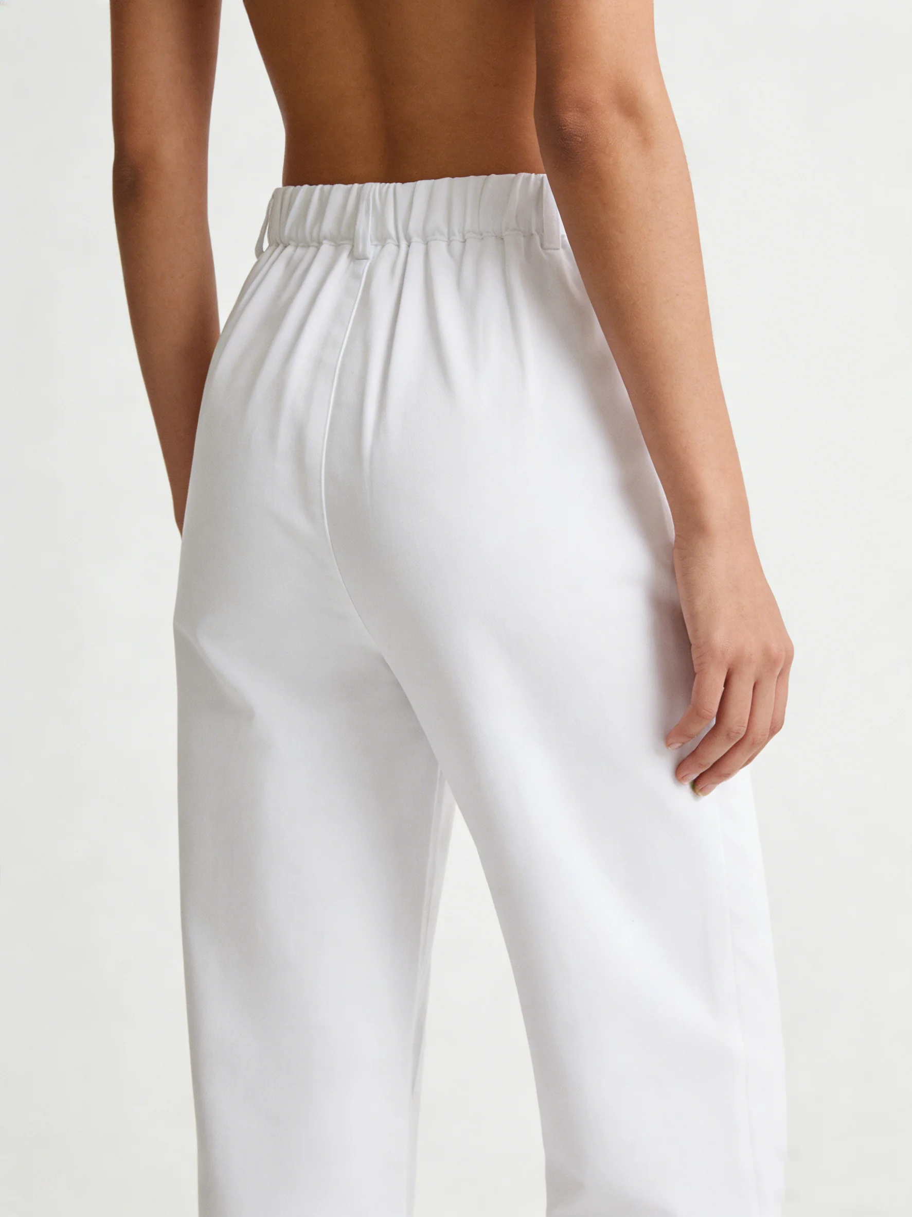 Pantalones exquisitos elegantes de pierna recta para mujer, pantalones de traje cómodos para el lugar de trabajo y uso informal diario.