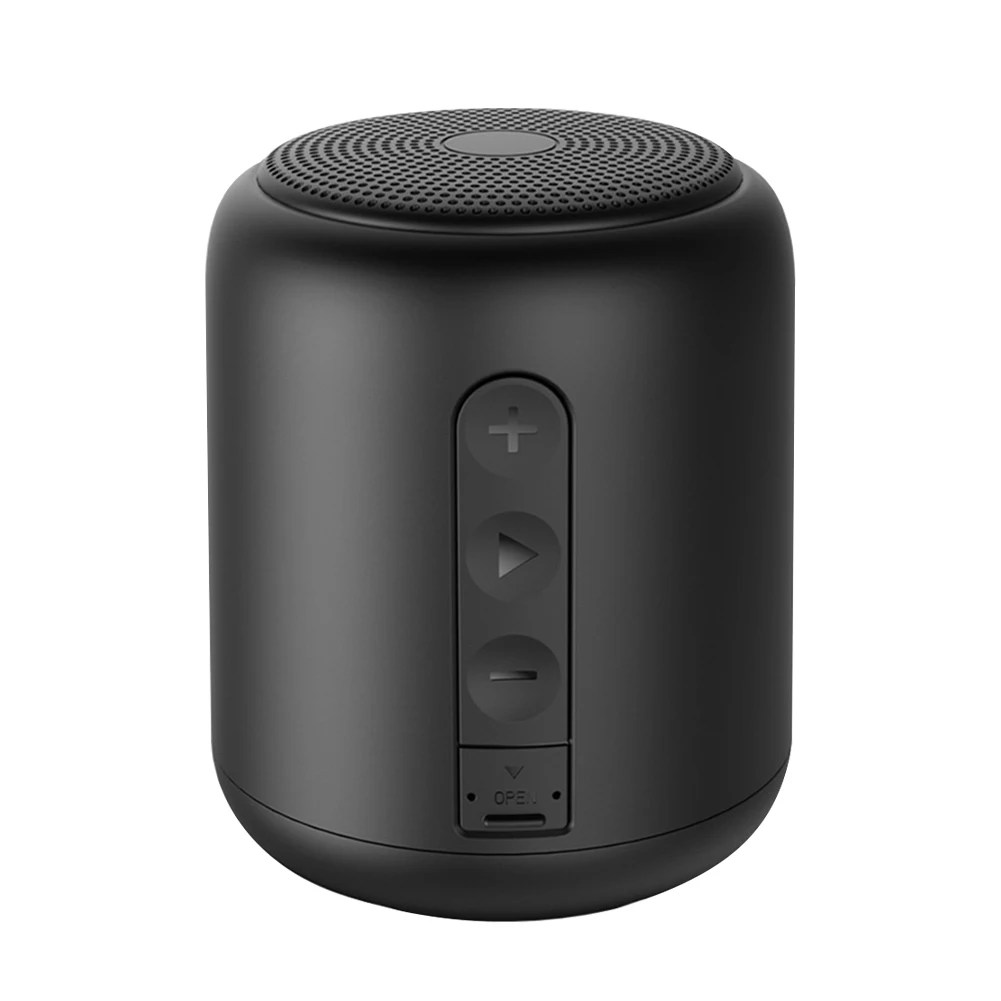 5.0 PowerfulCompatible Mini Travel 12 Hours Wireless Speaker Portable Waterproof HIFI USB Charging Noise Cancelling