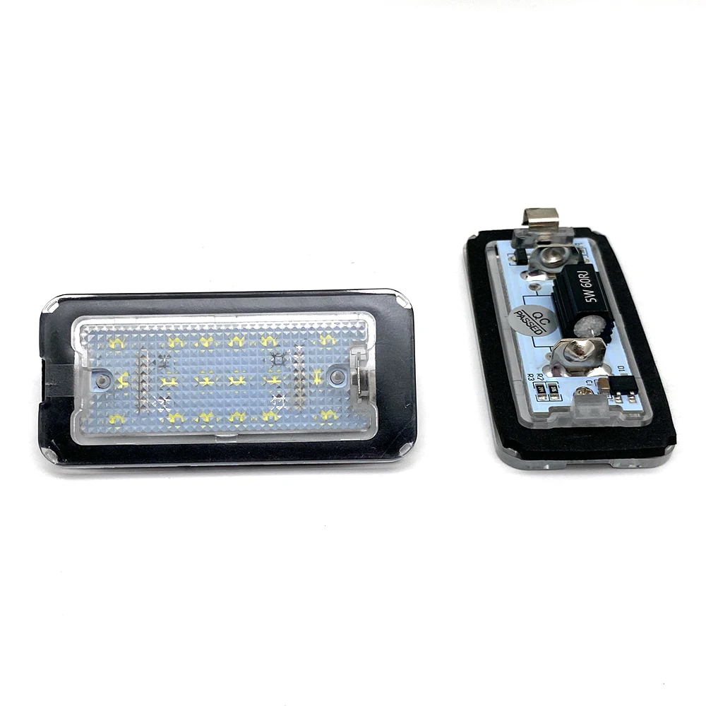 2 pezzi Canbus bianco SMD LED numero luce targa per Fiat 500 500C Fiat Abarth 500 500C 2007 2008 2009 2010 2007 2016-