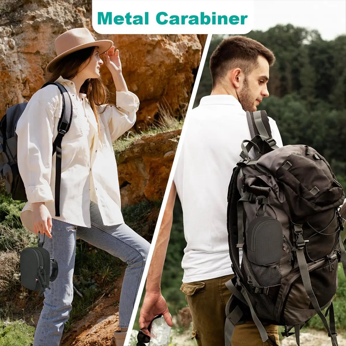 N86R Travel Carrying Case for Select 4 Go Speaker, Speaker Storage Bag Mesh Speaker Cover with Hook