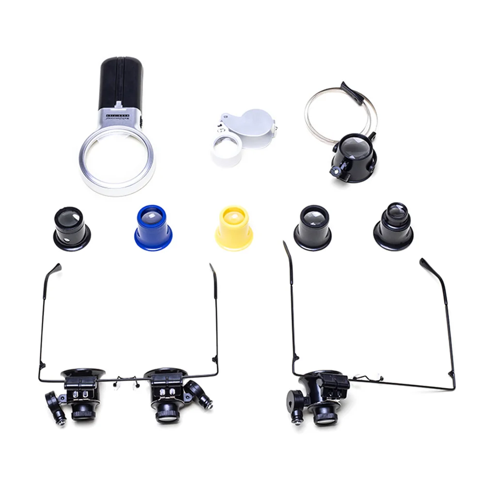 

15x Eye Clip Magnifier Black Optical Glass Loupe for Watch Industry Use Jewelry Coins Stamps Magnifying Loupe Pocket Magnifier