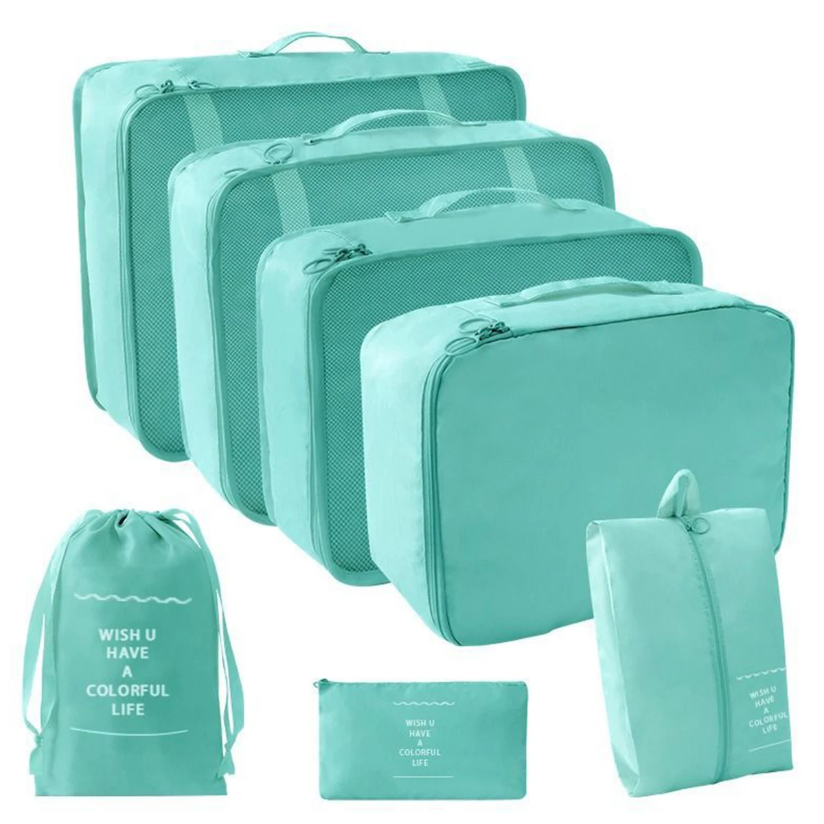 Generic 7-Piece Travel Organizer Packing Cube Set 5