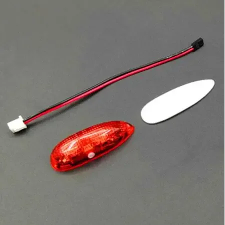 QX-MFLU ZMR III Kabellose Navigationsleuchte 1S Wiederaufladbar 4 Modi LED-Lichter Geeignet für RC-Flugzeuge Starrflügler UAV FPV Drohnen Spielzeug 6