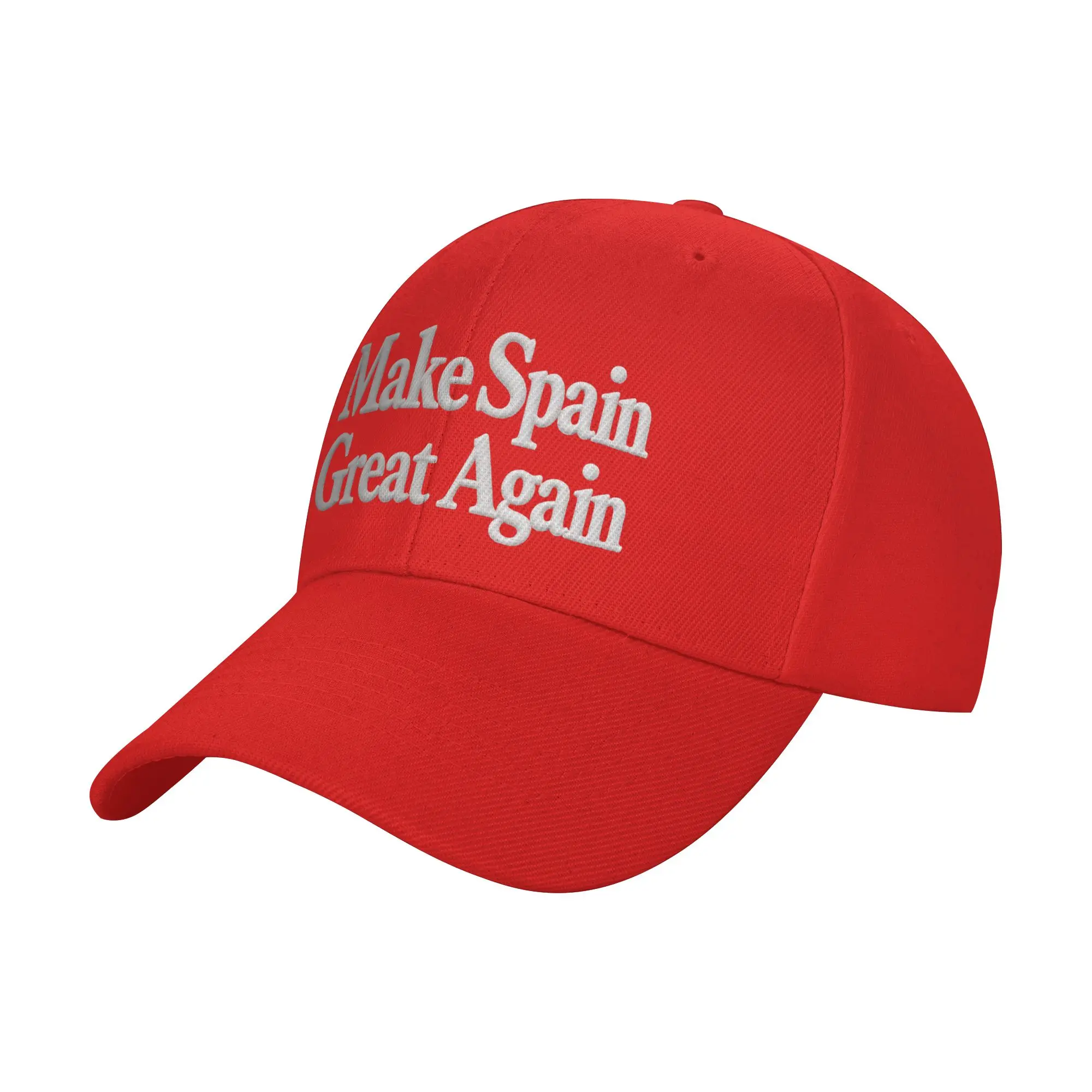Make Spain Great Again   Casual Baseball Cap Summer Spain Trucker Hat Sun Outdoor Sport Snapback Cap Women Men Baseball Caps
