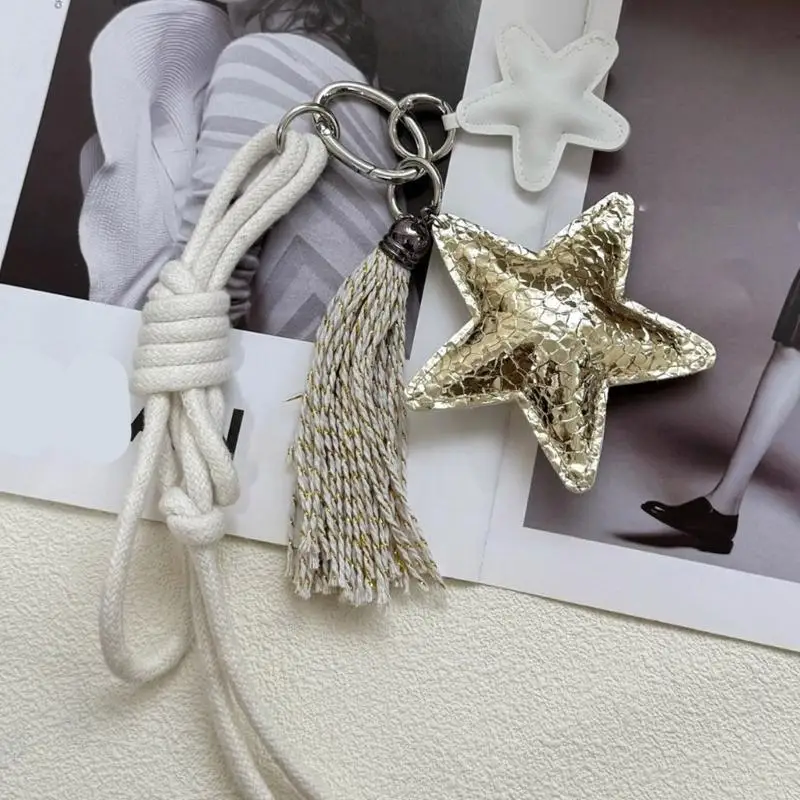 R1WE REDLED ROPE Keychain Bag Decorations Charms Car Keyring Excedy Bag Bag Accessories