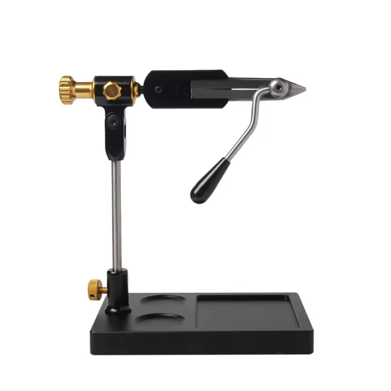 Universal fly tying station with 360 ° rotating vice - for salt water hooks, fly tying hooks, etc