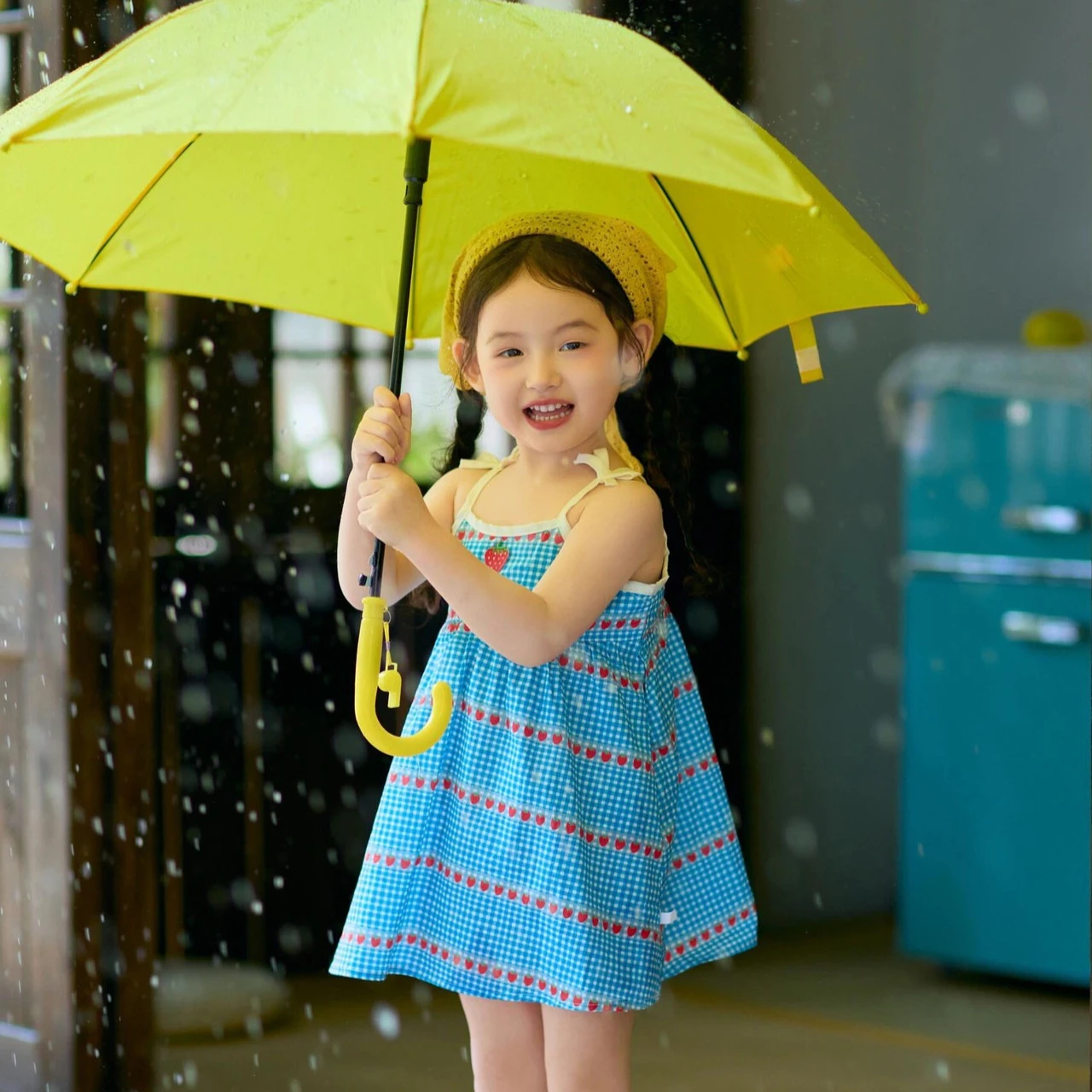 Girls Dress 2026 Spring and Summer New Children's Clothing Korean Wind Girl Baby Lovely Sweet Seaside Holiday Halter Skirt