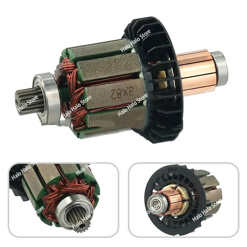 619380-9 Armature for DDF482 DHP482 DHP482RAE DHP482Z DDF482RME DHP482RME DDF482RFE DDF482Z Drill Screw Driver