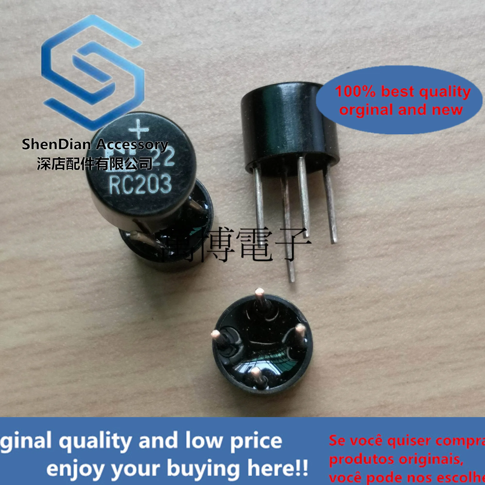 10pcs only orginal new R203 2A 200V round bridge rectifier bridge thick copper feet