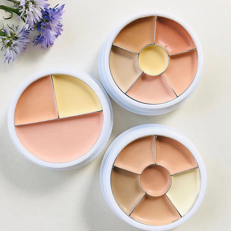 1pcs Mini Empty Eyeshadow Case Beauty Makeup Concealer Plate Highlight Powder Lipstick Cosmetics Container DIY Sample Empty Case