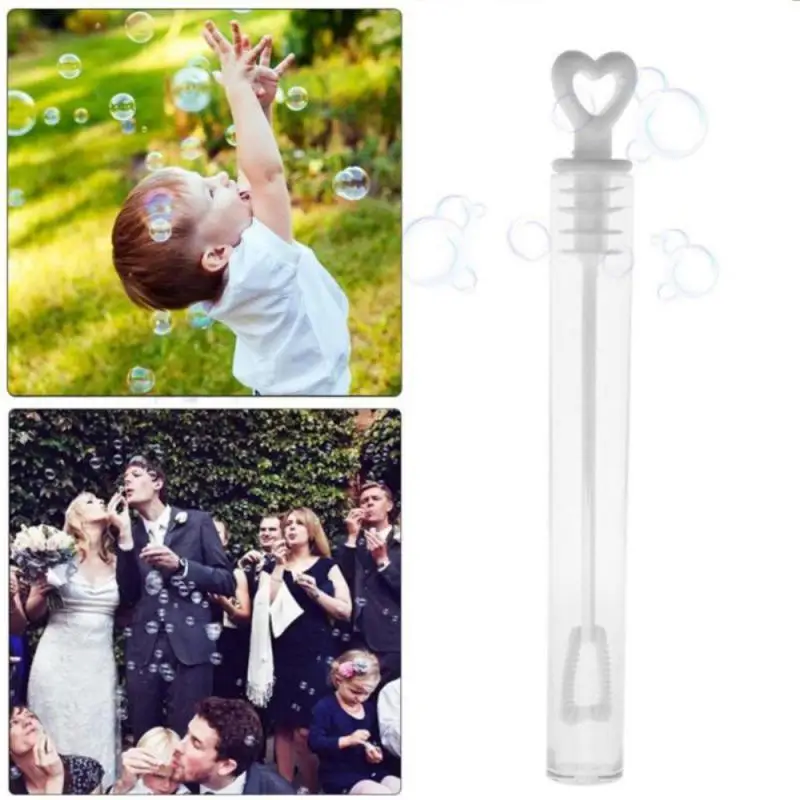 Bubble Soap Bottles For Wedding Love Love Tube Christmas Decoration Portable Outdoor Bubbles Maker Toy Love Empty Bottle Mini