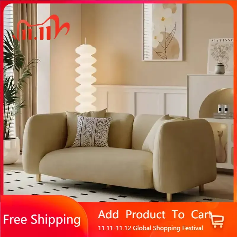 

Unique Nordic Living Room Sofas Modern Style Minimalist Designer Living Room Sofas Puffs Single Service Muebles Hotel Furniture
