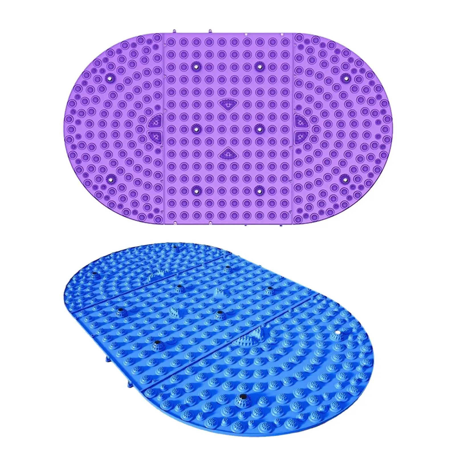 

Foot Massage Mat Portable Anti Slip Acupressure Mat for Travel Gym Household