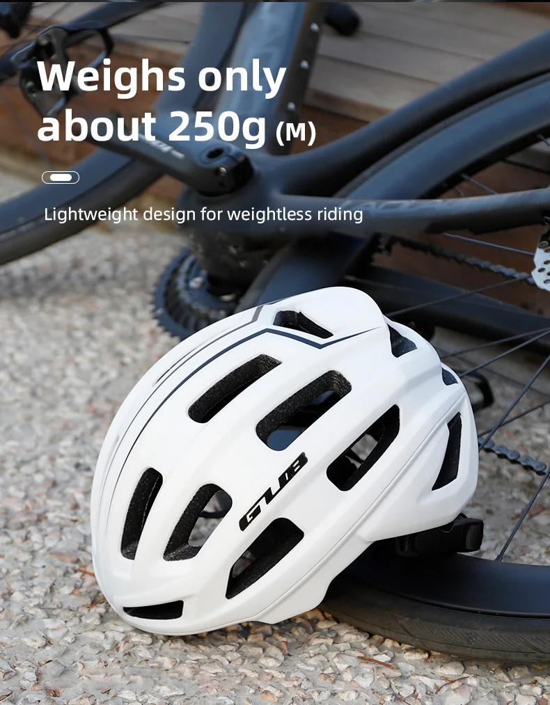 GUB Fahrradhelm Ultraleicht Integral Geformter MTB Rennrad-Helm für Männer und Frauen Atmungsaktiver Reit-Sporthelm – Detail 6