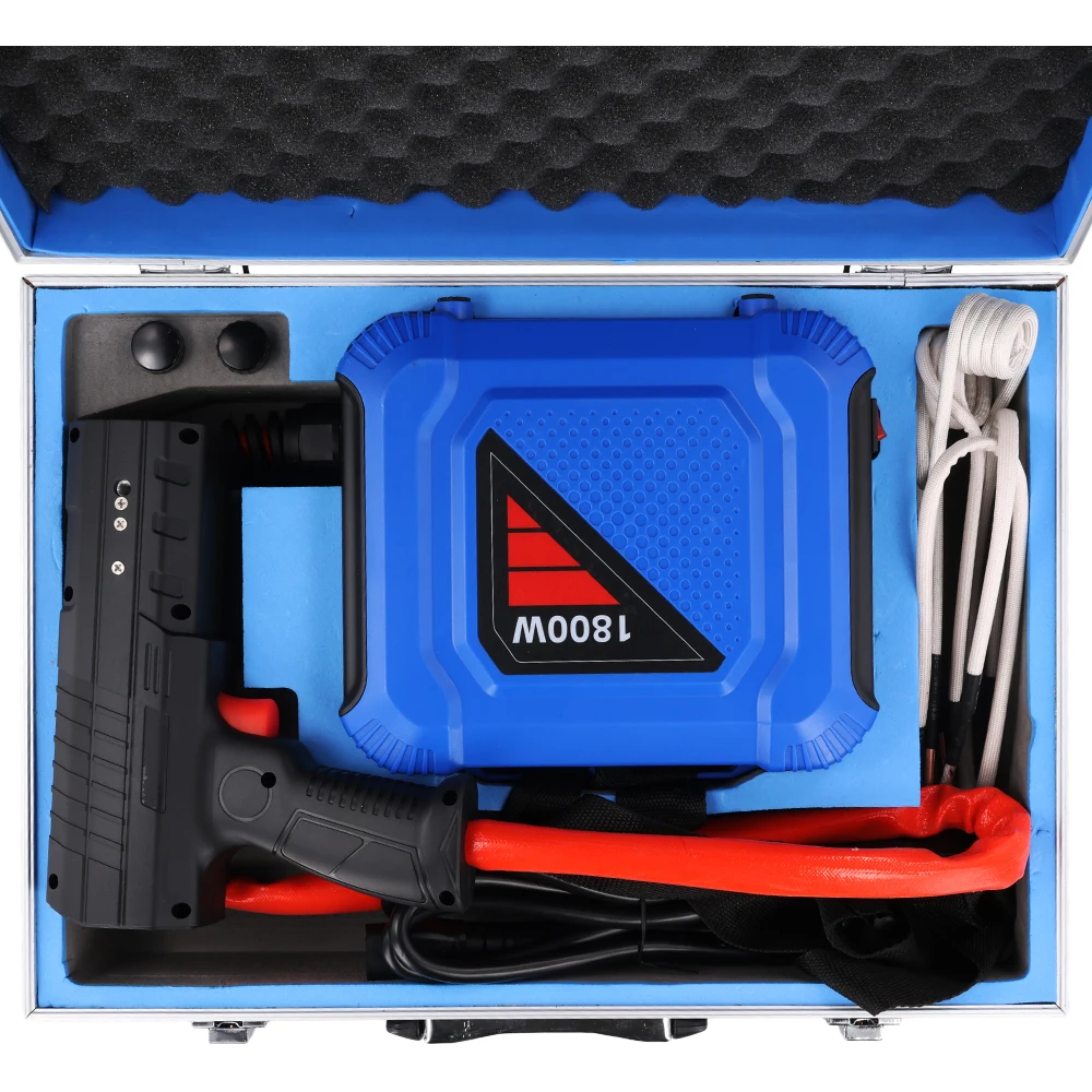 Podofo 1800W Induktionsheizgerät-Set, 8s Aufheizzeit, Induktions-Entfernungswerkzeug für Rostmuttern, Handgerät ohne Flamme mit 4 Spulen – Detail 8
