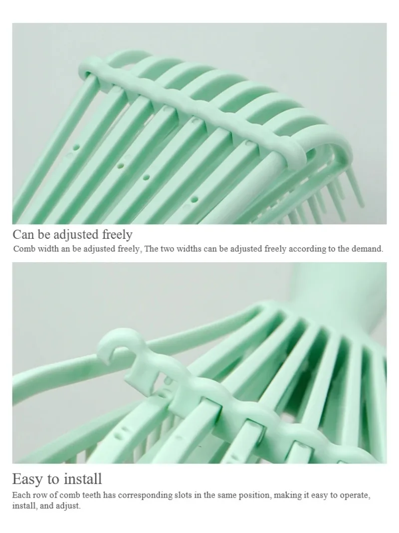 Hair Comb Detangling Brush Scalp Massage Hair Brush Detangler Brush for Curly Hair