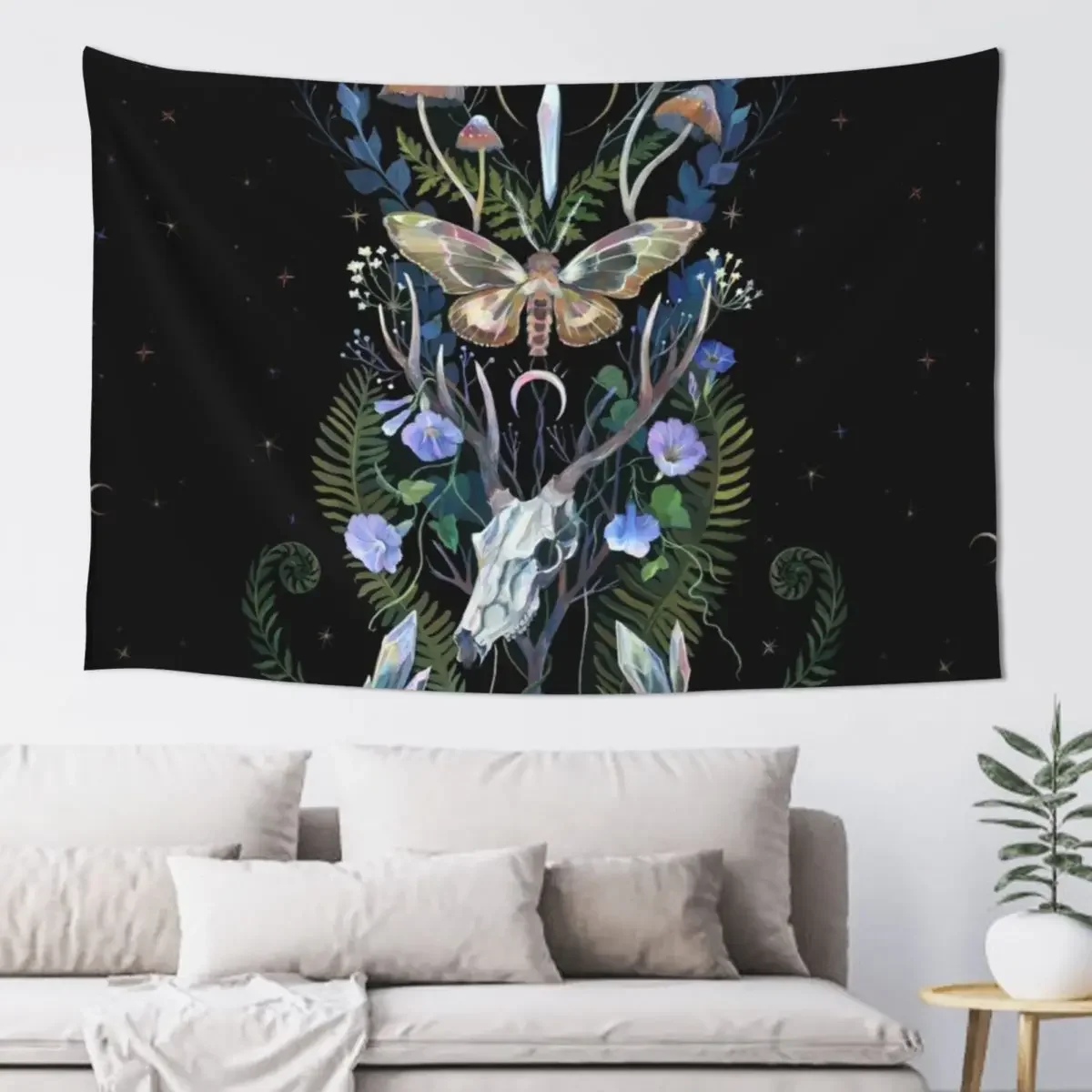 

Deer Skull Tapestry Room Decoration Accessories Home Decorators Room Decorator Tapestry