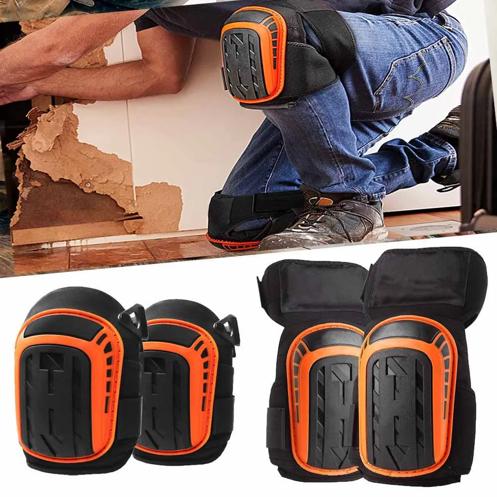 Knee Pads Construction Heavy-Duty Work Knee Pads Professional Non-Slip Hard-Shell Tactical Knee Protector gear for Men/Women