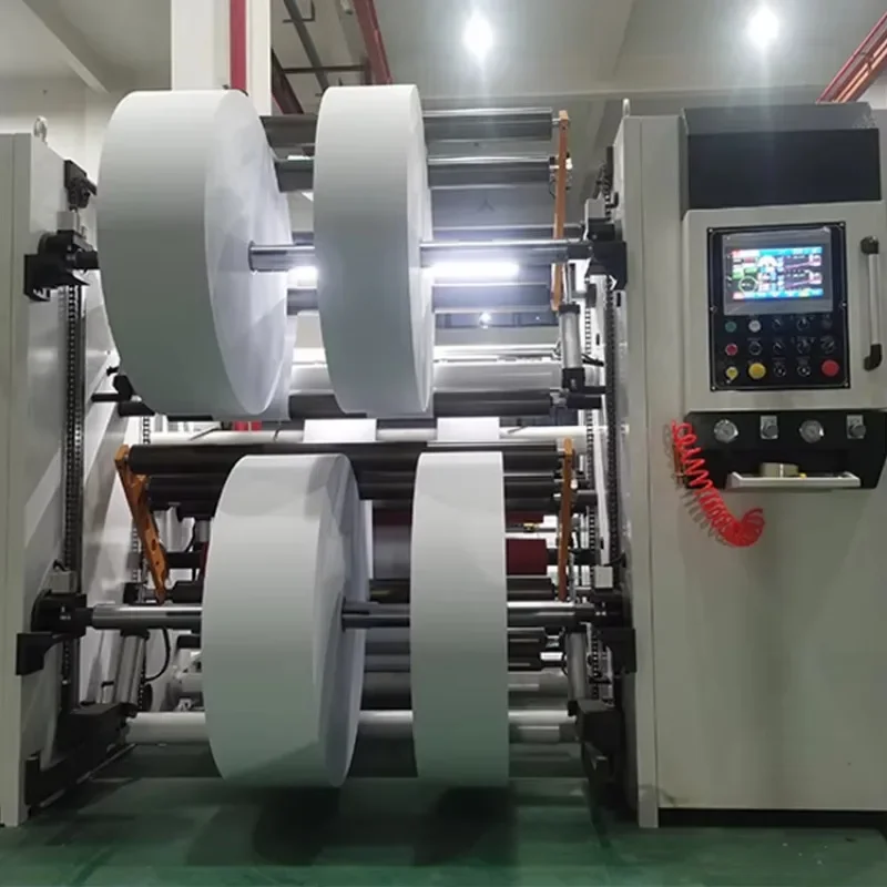 Slitting Machine Cash Register Paper Thermal Paper Roll Slitting Rewinding Machine