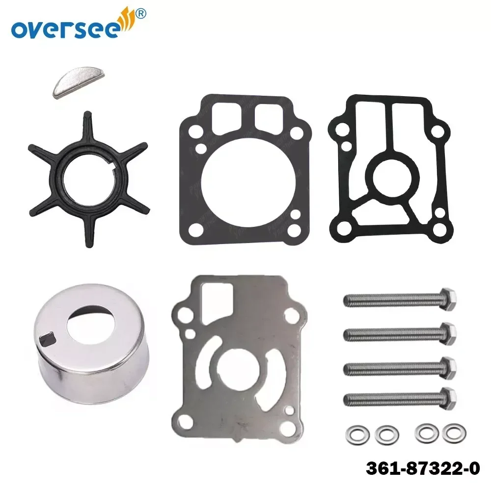 361-87322 Water Pump Repair Kit For Tohatsu Nissan 2T 25 30HP Mercury 853792A07