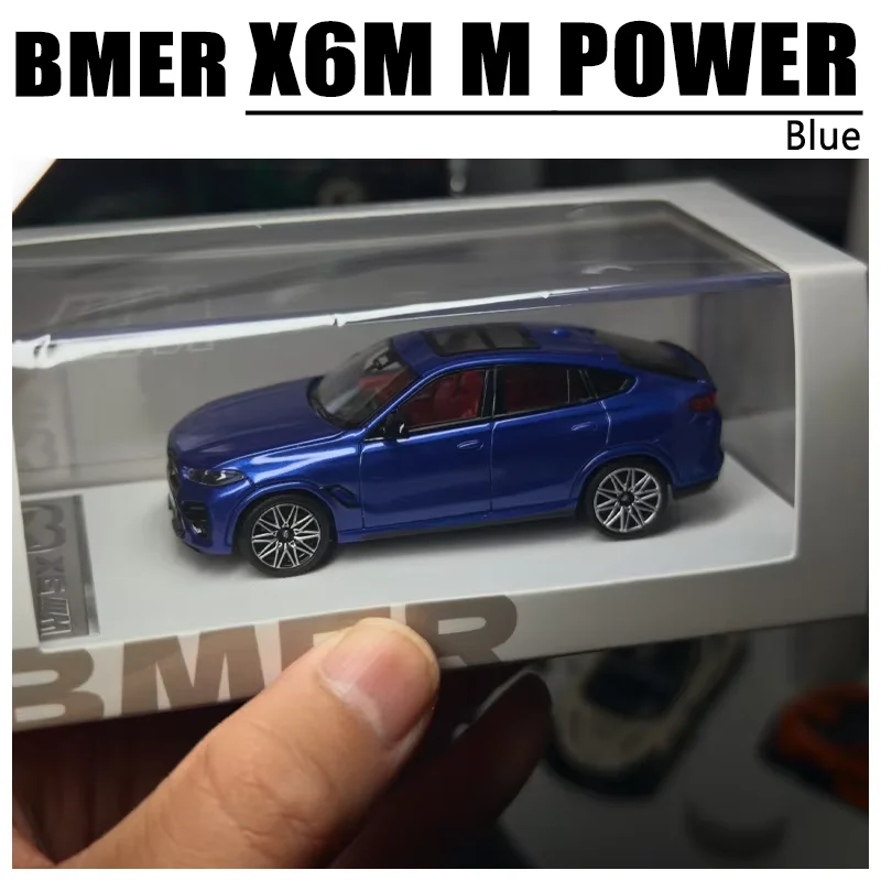 BMER 1/64 X6M M POWER in Stock Alloy Motor Vehicle Toy Die-casting Metal Model Collection Gift Spot