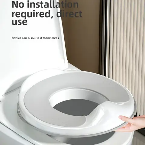 बच्चों की टॉयलेट सीट, टॉयलेट सीट, बच्चों की टॉयलेट सीट, पुरुष और महिला शिशुओं के लिए यूनिवर्सल स्प्लैश प्रूफ टॉयलेट 8 best sales शिशु पॉटी सीट - №8