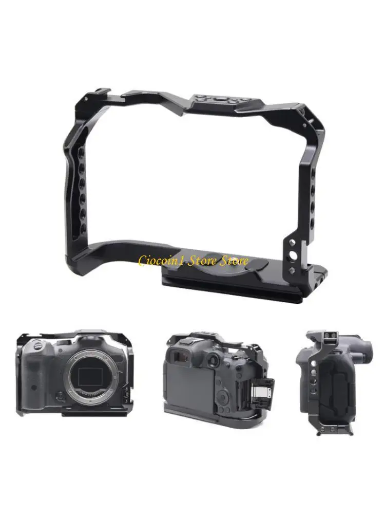

A3PC Aluminum Camera Cage For DSLR Cameras with 1/4 3/8 Threaded Holes For Cooling And Easy Accessory Integration