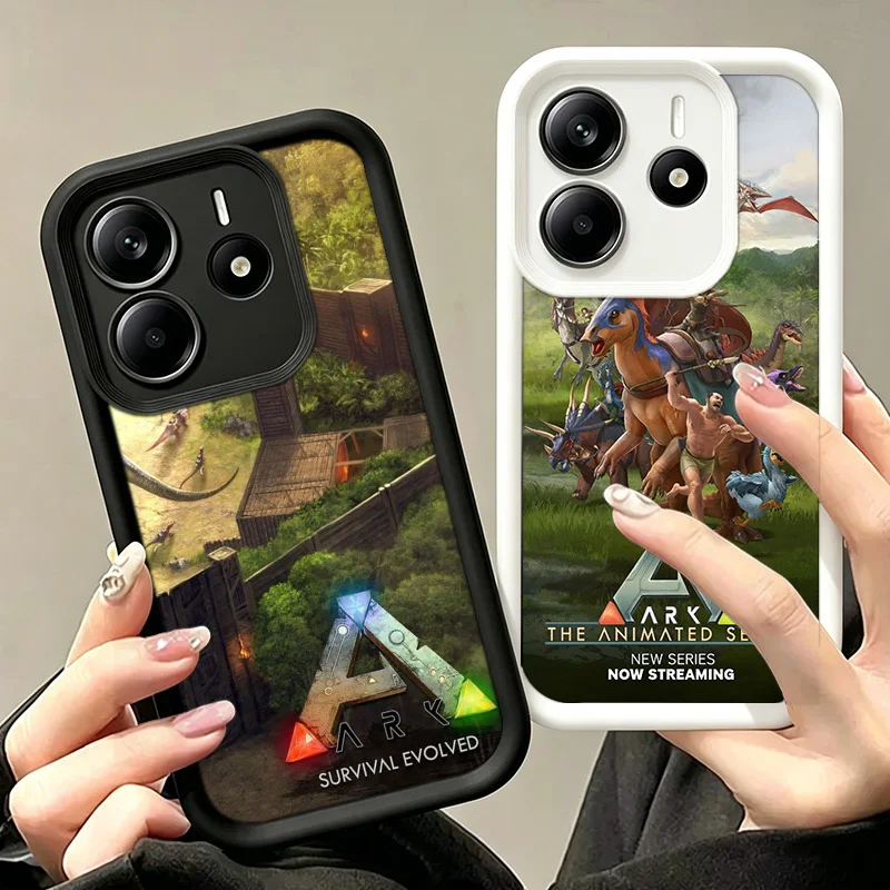 Coque de téléphone Game ARK Survival Evolved pour Redmi Note 15 14 Pro 13 12 Pro Plus 12S 11 11T 11S 4G 5G 10T 10S 10 Pro
