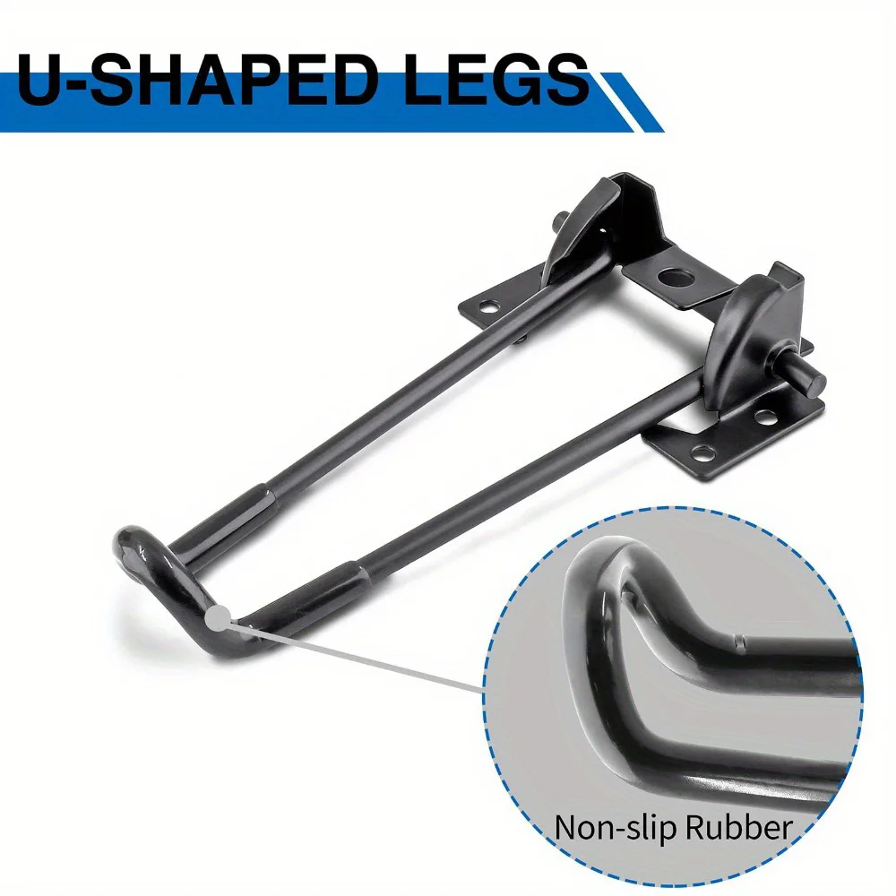 42CM New Arrivals Furniture Accessories Metal Table Legs Black Folding Table Legs Folding Hairpin Legs for Coffee Desk Chair