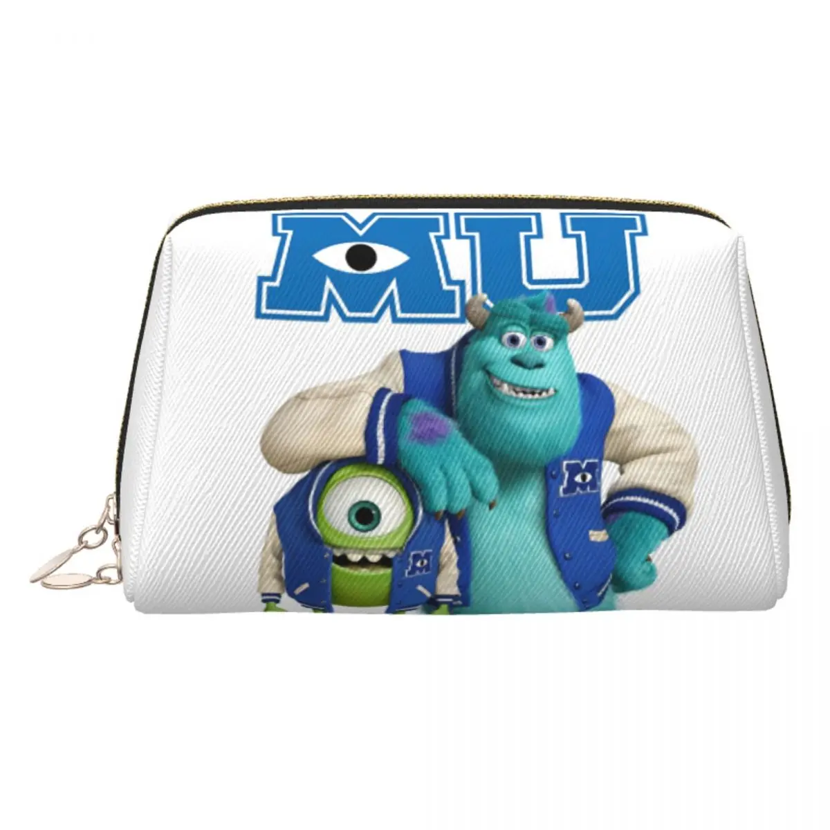 

Custom Monsters University Mike&Sulley Cosmetic Bag Women Cute Big Capacity Makeup Case Beauty Storage Toiletry Bags