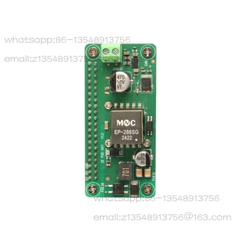 Power over Ethernet Module PoE HAT Adaptation Zero 3E Development Board Spot