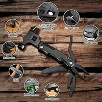 Multitool Hammer Universal Folding Hammer Pliers Wrench Claw Screwdriver Outdoor Camping Stuff Survival Tool for Men Gifts