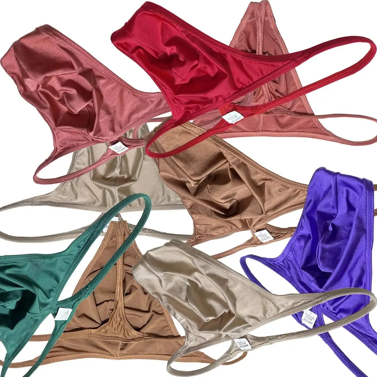 

Мужские трусы-стринги Cheeky: глянцевые, мягкие, блестящие, шелковистые, гладкие, бикини, хипстеры, джокстрапы