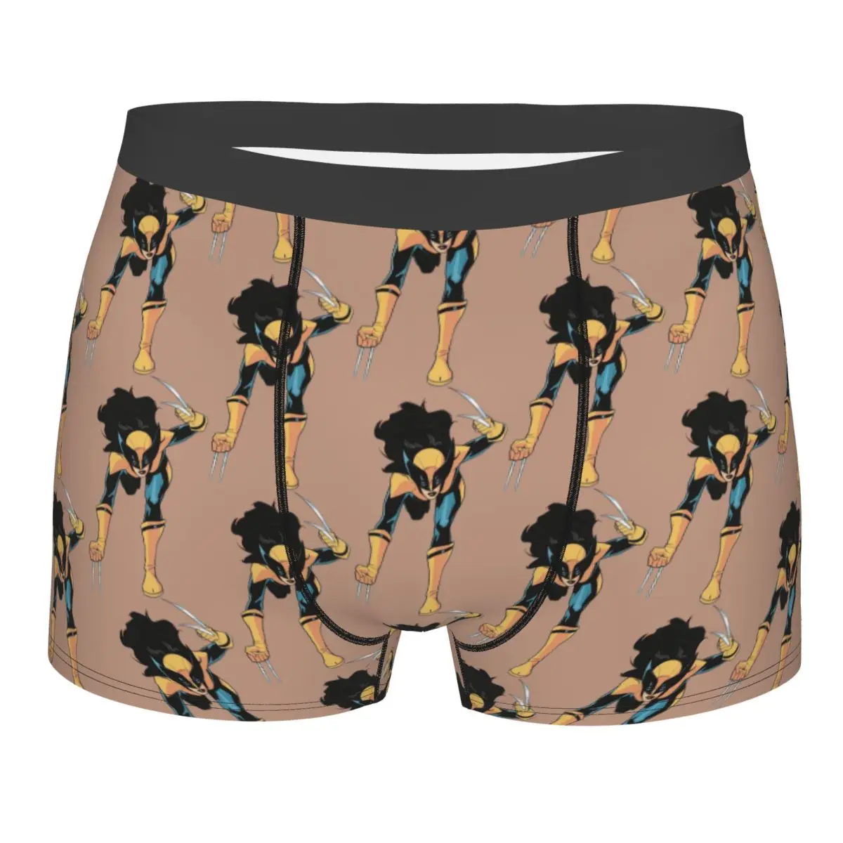 

Custom Wolverine Woman Boxers Shorts Men Briefs Underwear Fashion Underpants