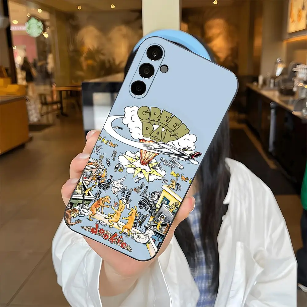 Green Day Band Phone Case For Samsung S26 S25 Edge S24 S23 S22 S21 S20 Ultra Plus Fe Galaxy Silicon Cover