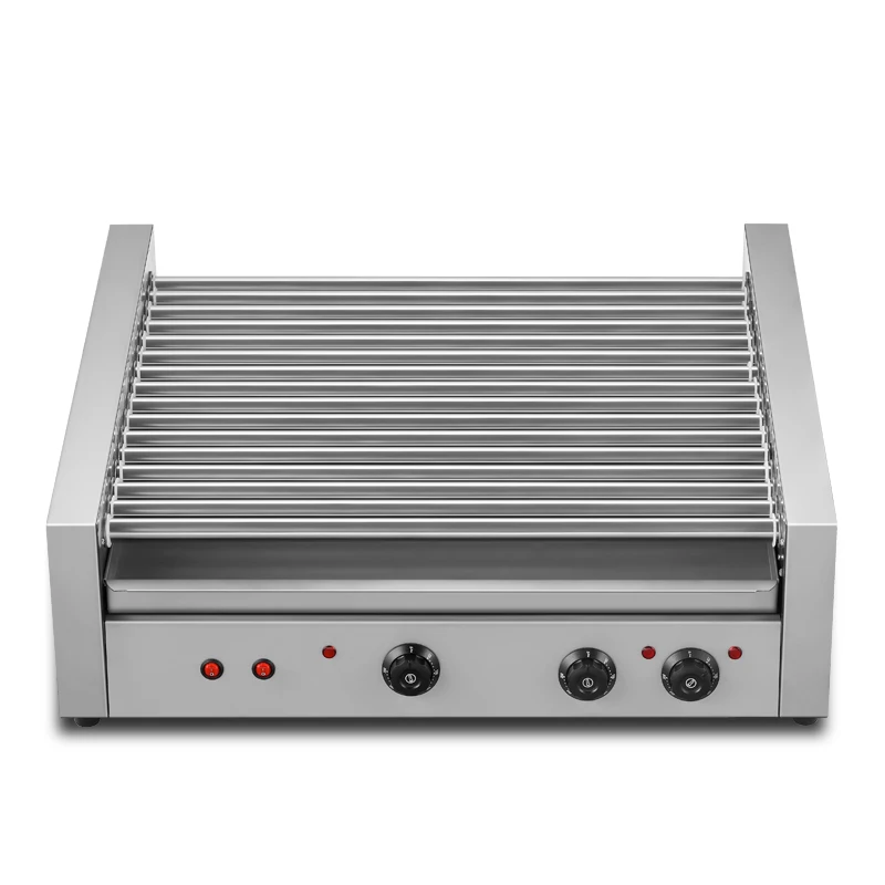 

Stainless steel sausage grill, commercial electric hot dog grill