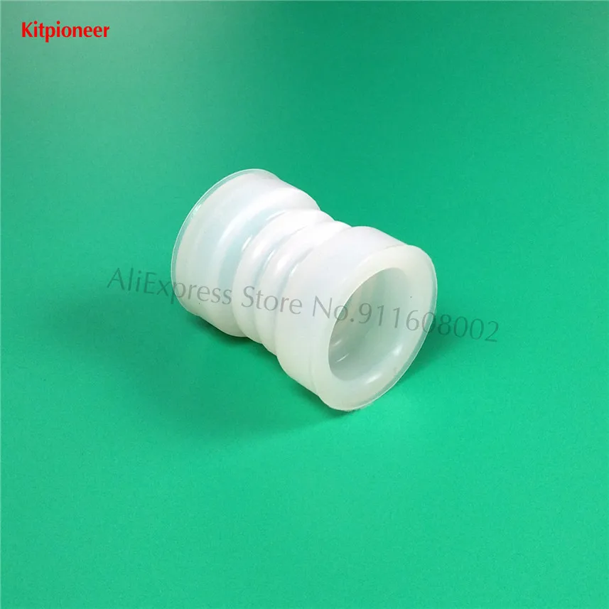 1 Corrugated Sealing Tube Ice-Cream Machine Accessory Silicone Tube-Ring New Part Replacement 44mm Length