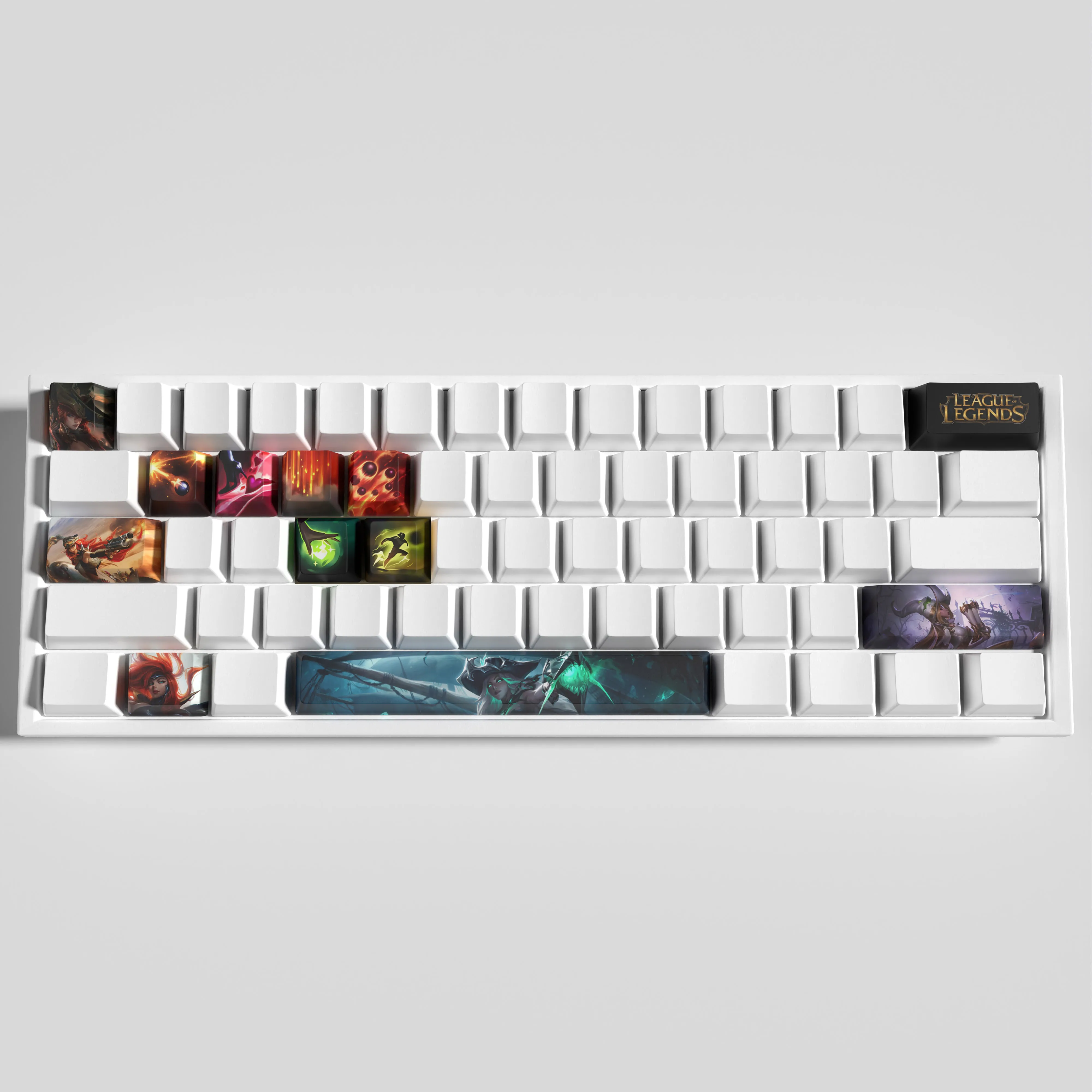 MissFortune keycaps League of Legends keycaps  game keycaps OEM Profile 12keys PBT dye sub keycaps