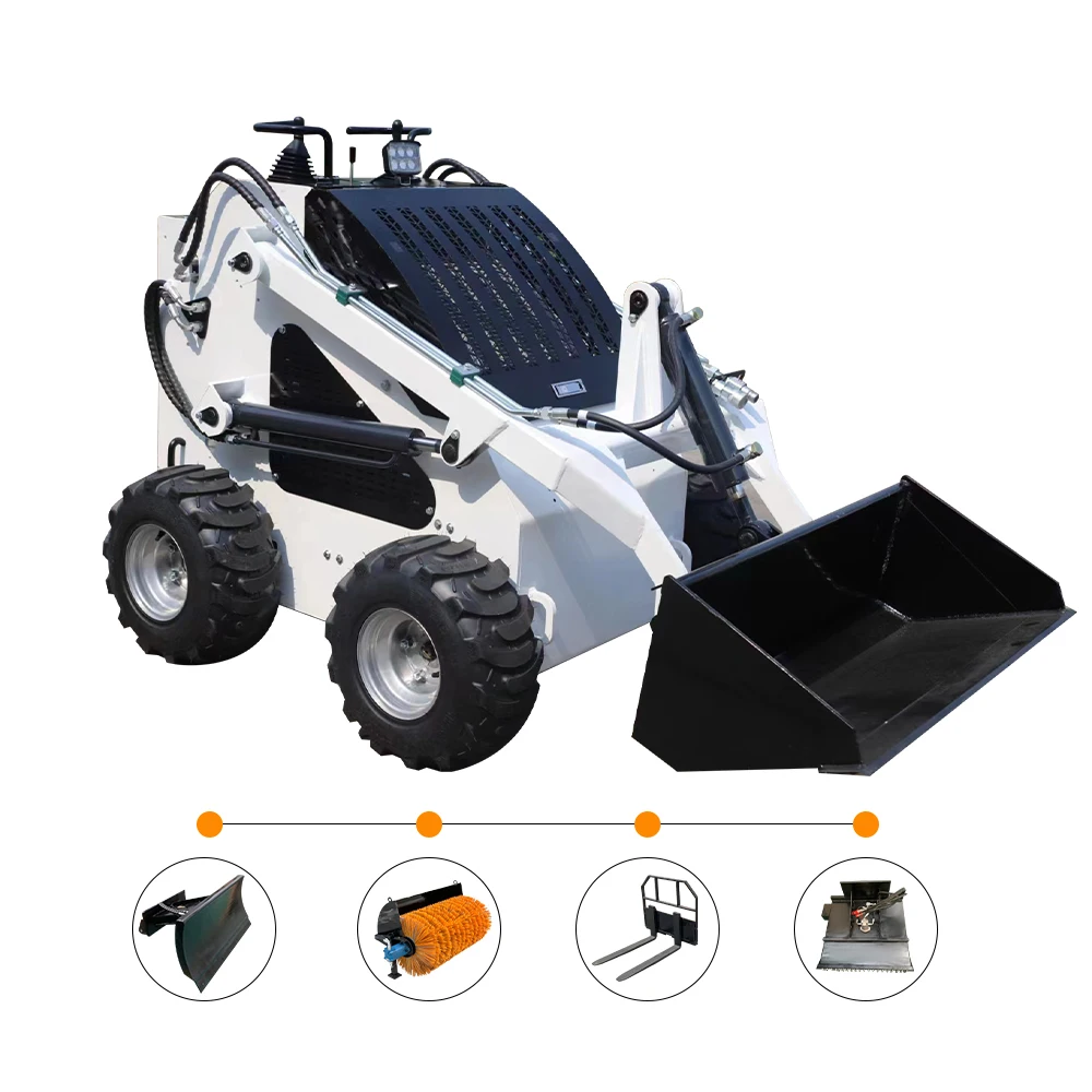 High-Capacity Skid Steer Snowblower: Clear the Way with Powerful Snow Removal