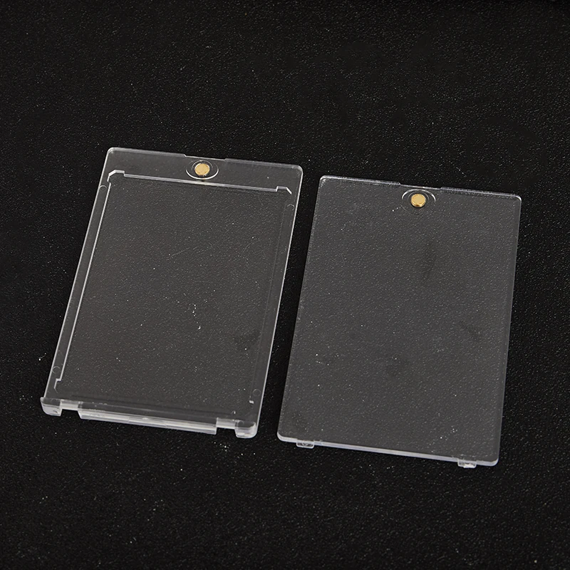 1 ULTRA-PRO ONE-TOUCH Magnetic 35PT UV Protected Card Holders Acrylic Clear Protective Case Gaming Trading Card Folder