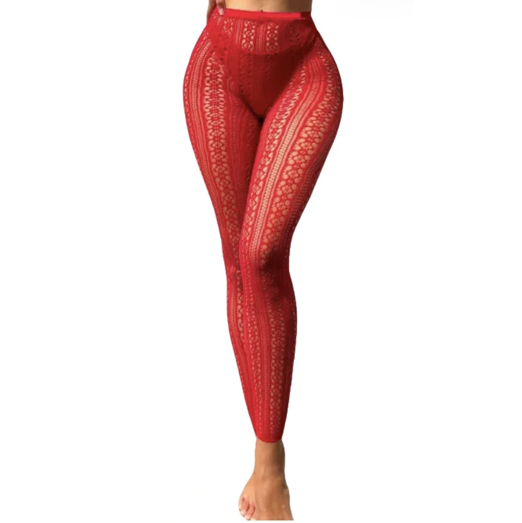 Multi-color Pantyhose Woman High Waist Tights Erotic Fishnet Thigh High Legging Plus Size Hosiery New Women's Porn Bodystockings