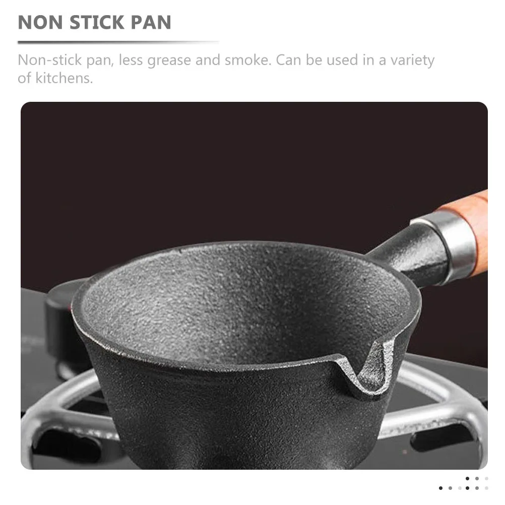 

Mini Egg Pan Cast Iron Non-Stick Frying Pan For Induction Gas Stove Multi-Function Milk Saucepan Kitchen Cooking Pot
