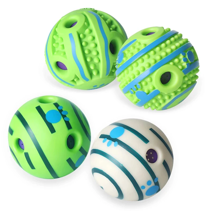 Giggle Glow Ball Interactive Dog Toy Fun Giggle Sounds When Rolled or Shaken Pets Know Best As Seen On TV