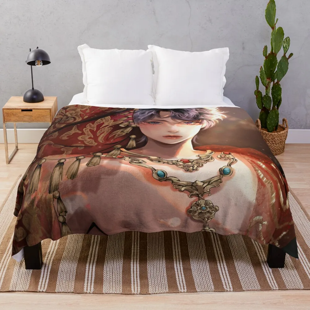 

Rafayel - love and deepspace Throw Blanket Luxury Designer Plaid Blankets