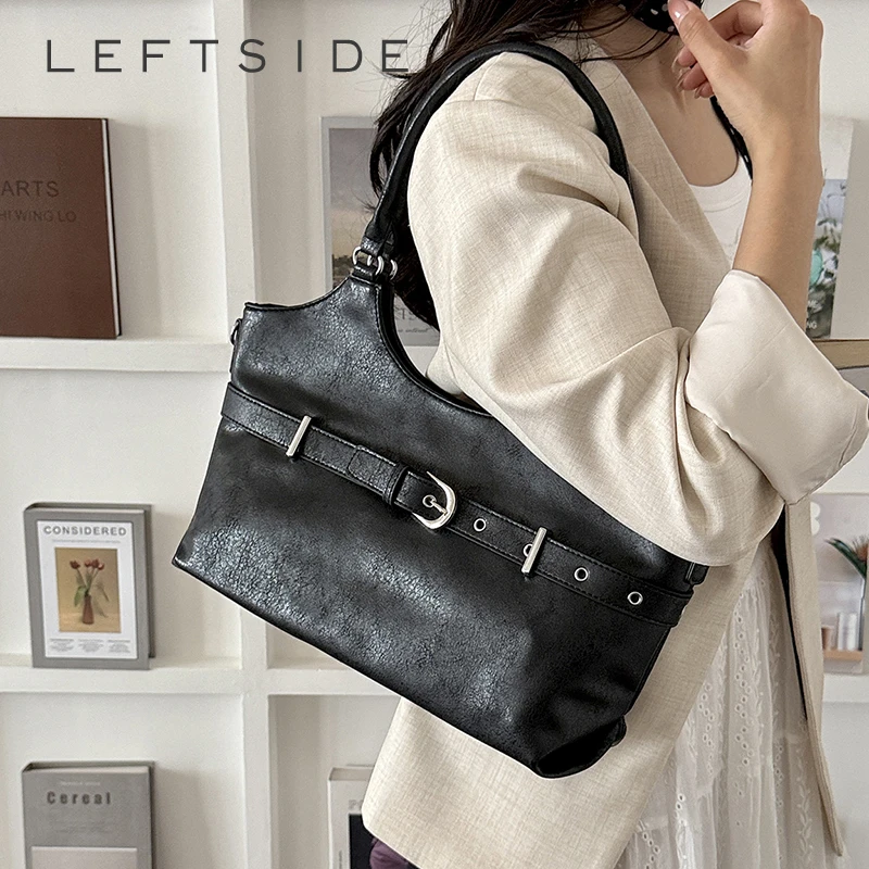 

Women's PU Leather Shoulder Bags Female Solid Color Daily Work Casual Tote Bag 2026 New Fashion Trend Handbags and Purses
