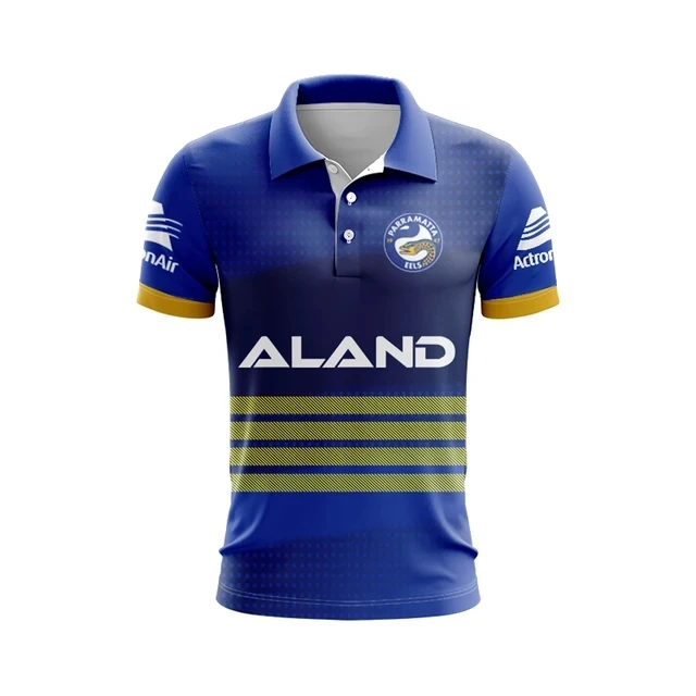 Anpassung 2024 Parramatta Aale Hoodie Hut Home / Away Rugby Trikot-Herren Größe: S-5XL (benutzer definierte Namens nummer drucken)